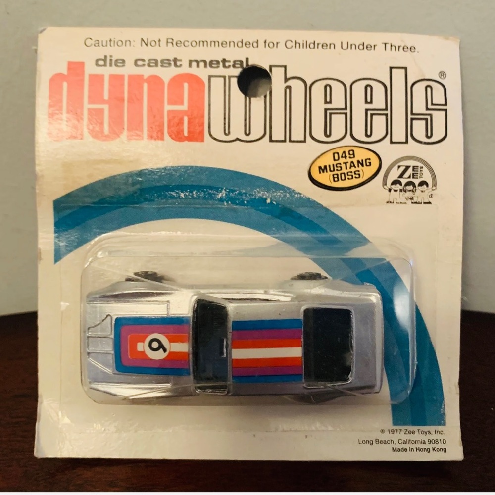 DYNA WHEELS D49 MUSTANG BOSS MINT STILL SEALED RARE !
